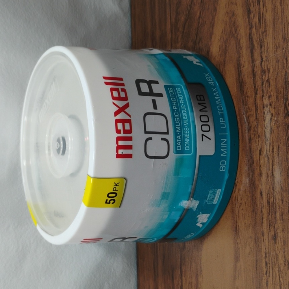 Maxell 700MB CD-R 50 Pack - Sealed